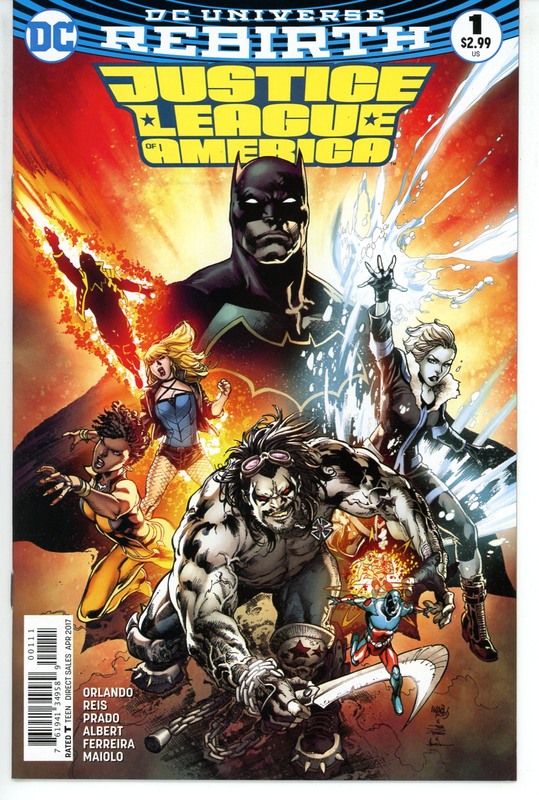 Justice League of America (2017) #1