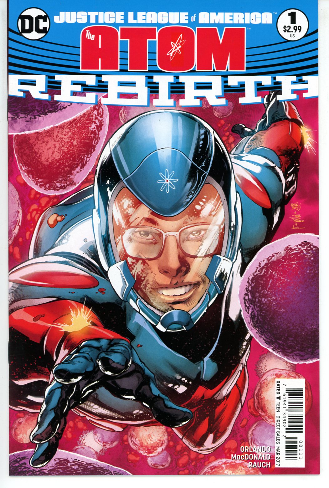 Justice League of America The Atom Rebirth (2016) #1
