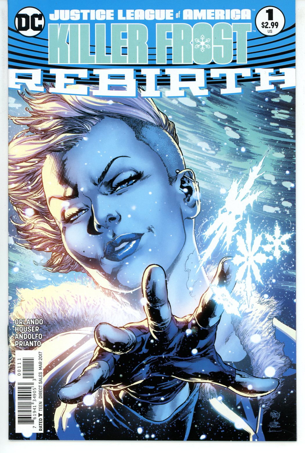 Justice League of America Killer Frost Rebirth (2017) #1