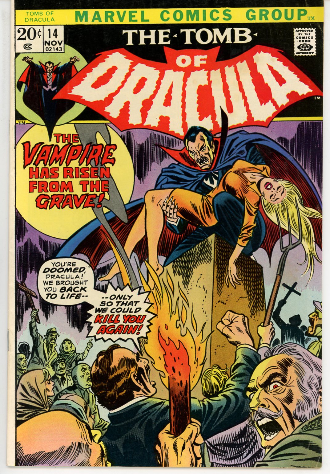 Tomb of Dracula Vol.1 #14