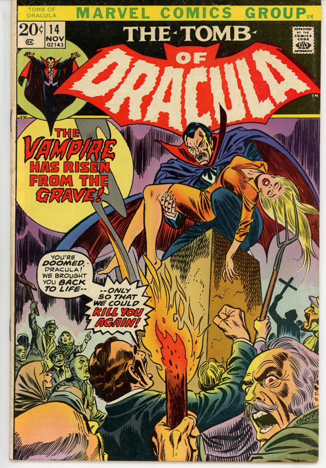 Tomb of Dracula Vol.1 #14
