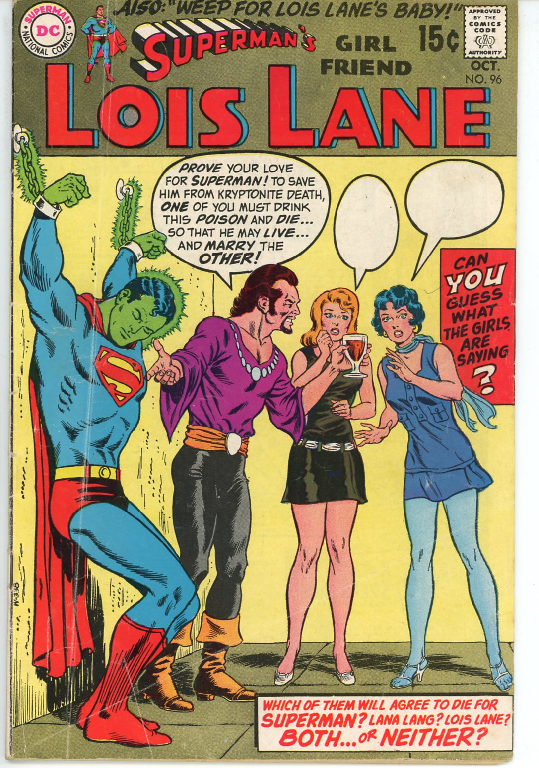 Superman's Girl Friend, Lois Lane (1958) #96
