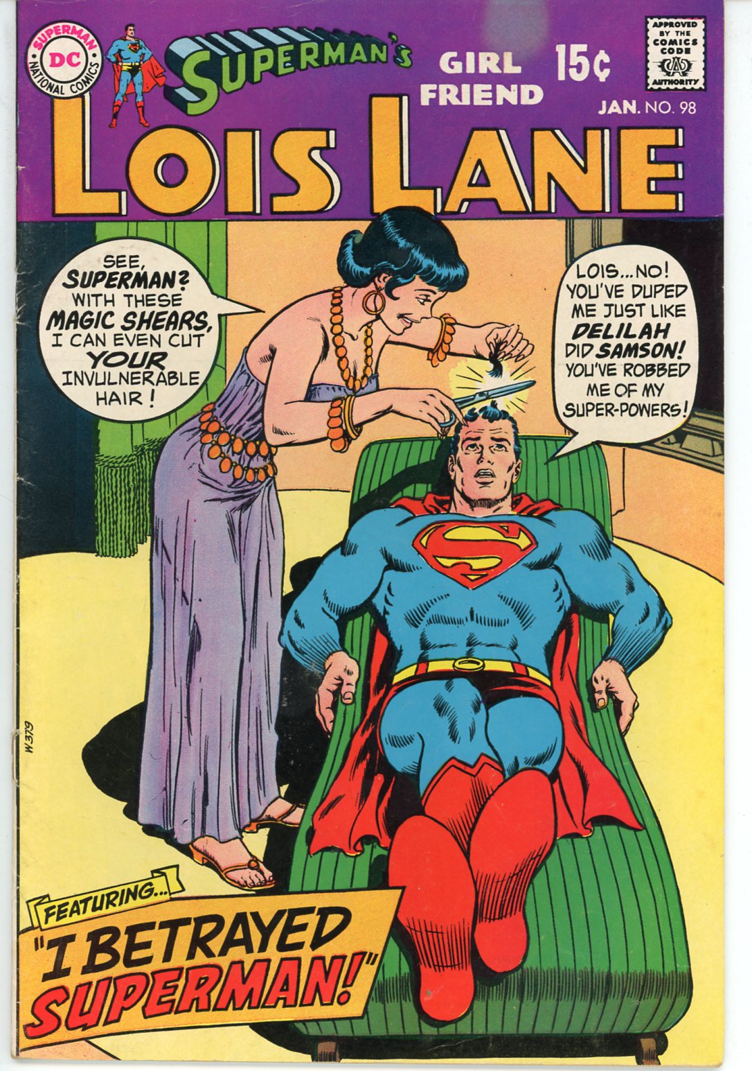 Superman's Girl Friend, Lois Lane (1958) #98