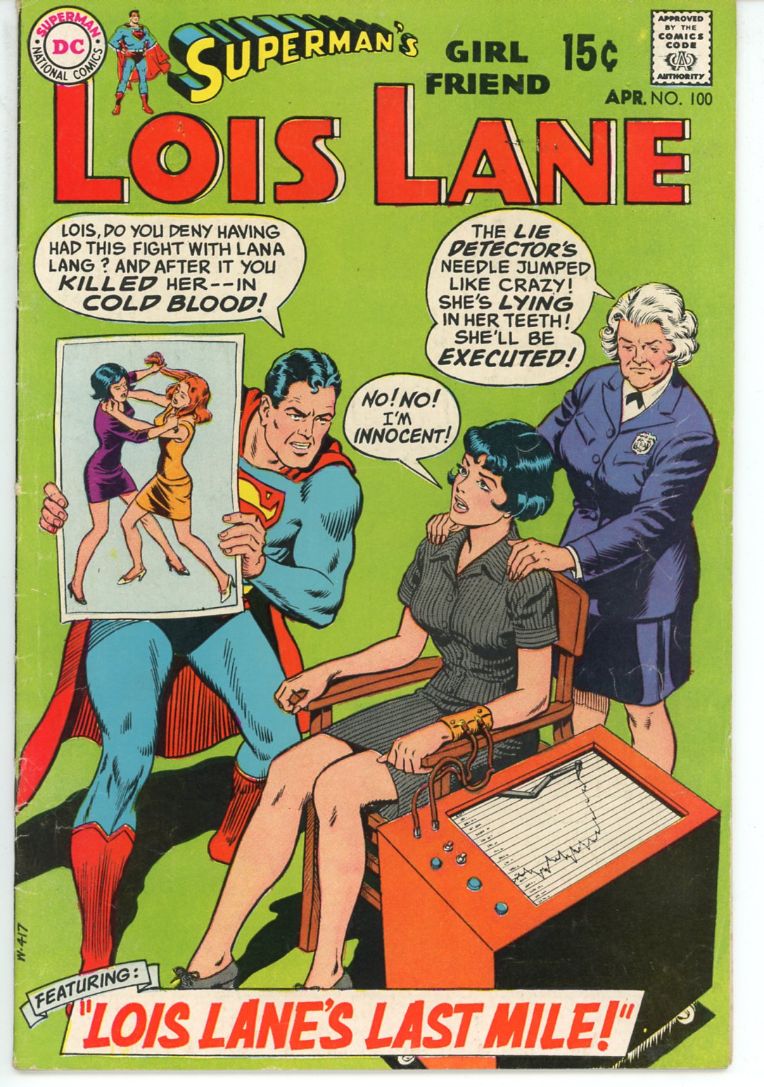 Superman's Girl Friend, Lois Lane (1958) #100