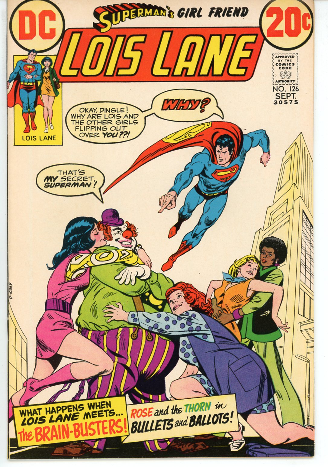 Superman's Girl Friend, Lois Lane (1958) #126