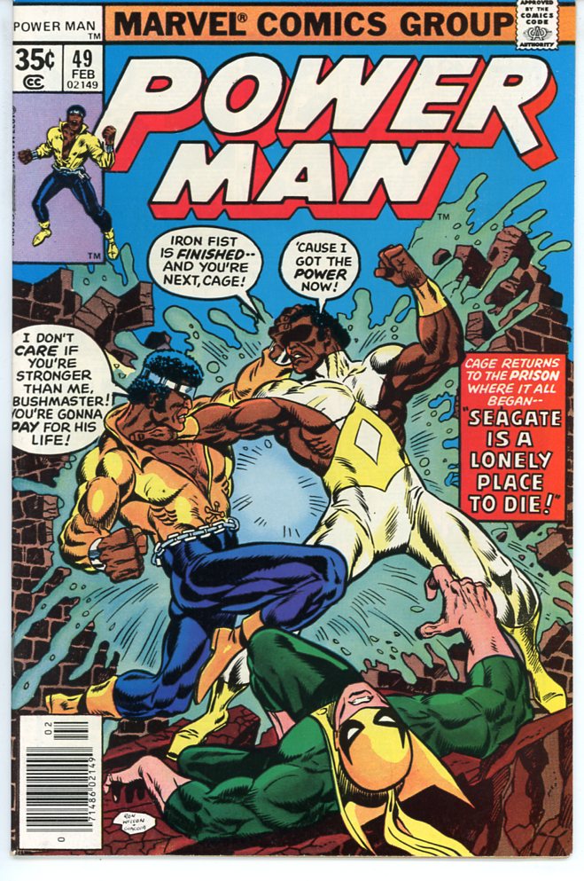 Power Man and Iron Fist (1972 Hero for Hire) #49