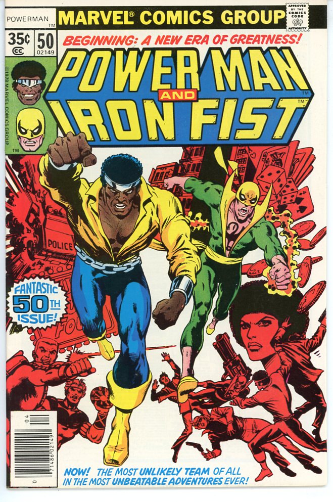 Power Man and Iron Fist (1972 Hero for Hire) #50