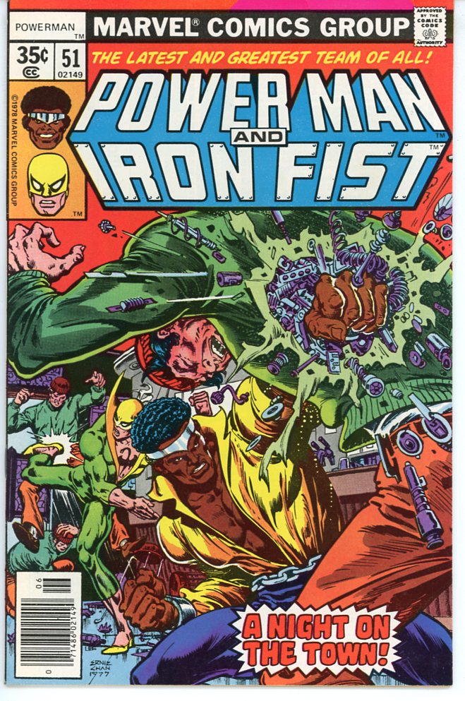 Power Man and Iron Fist (1972 Hero for Hire) #51