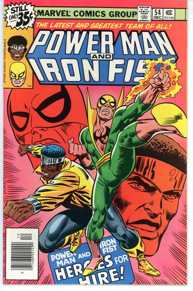 Power Man and Iron Fist (1972 Hero for Hire) #54