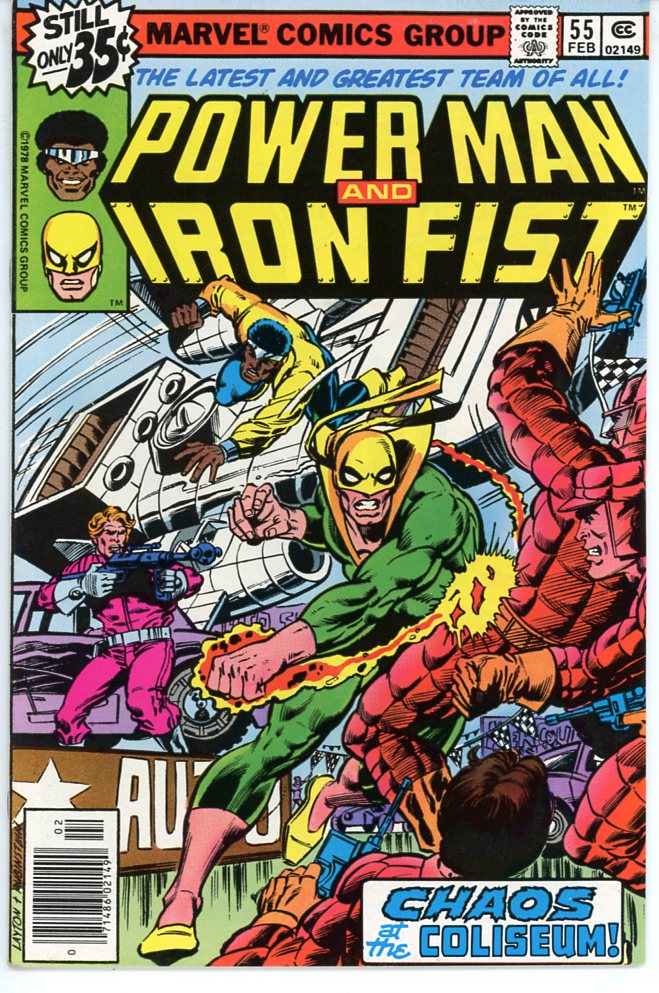 Power Man and Iron Fist (1972 Hero for Hire) #55