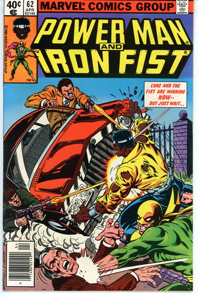 Power Man and Iron Fist (1972 Hero for Hire) #62