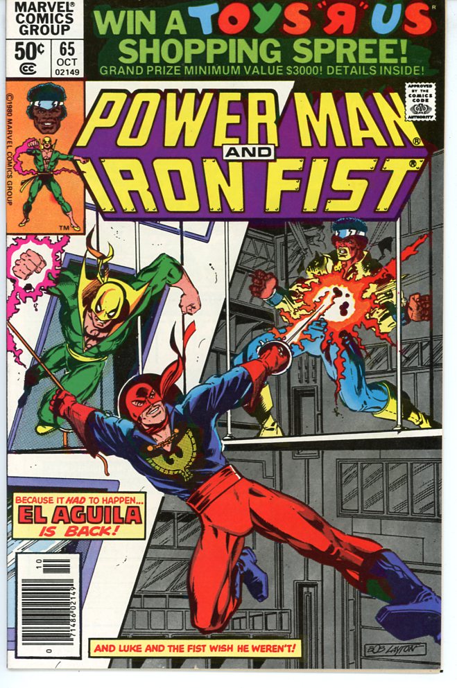 Power Man and Iron Fist (1972 Hero for Hire) #65