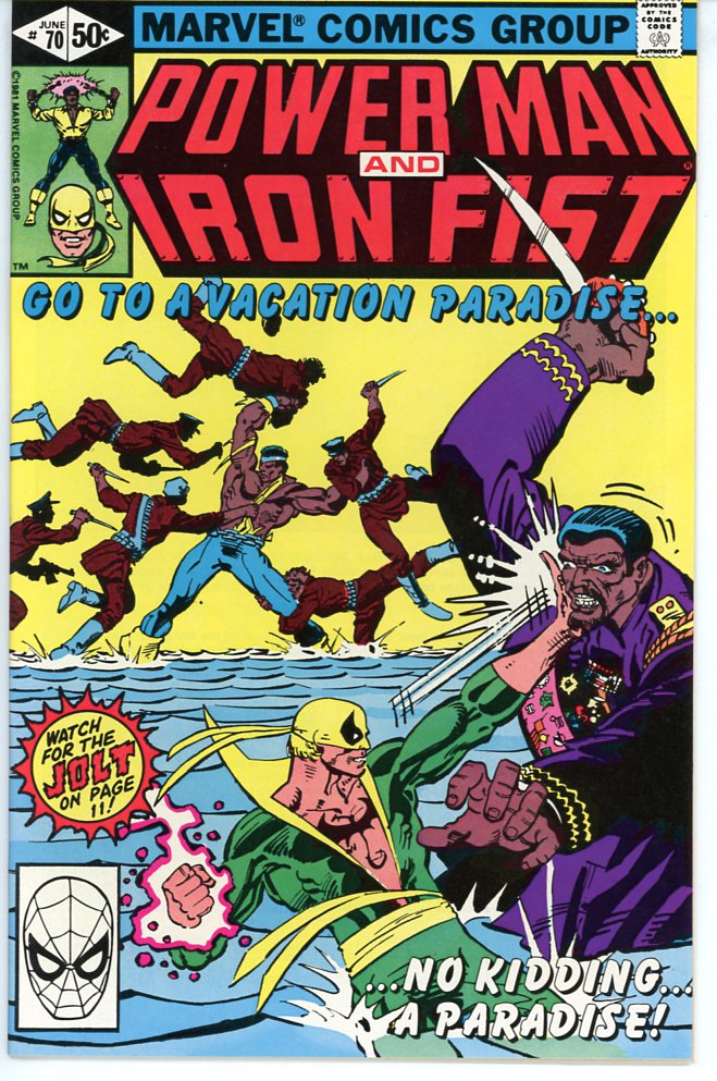 Power Man and Iron Fist (1972 Hero for Hire) #70