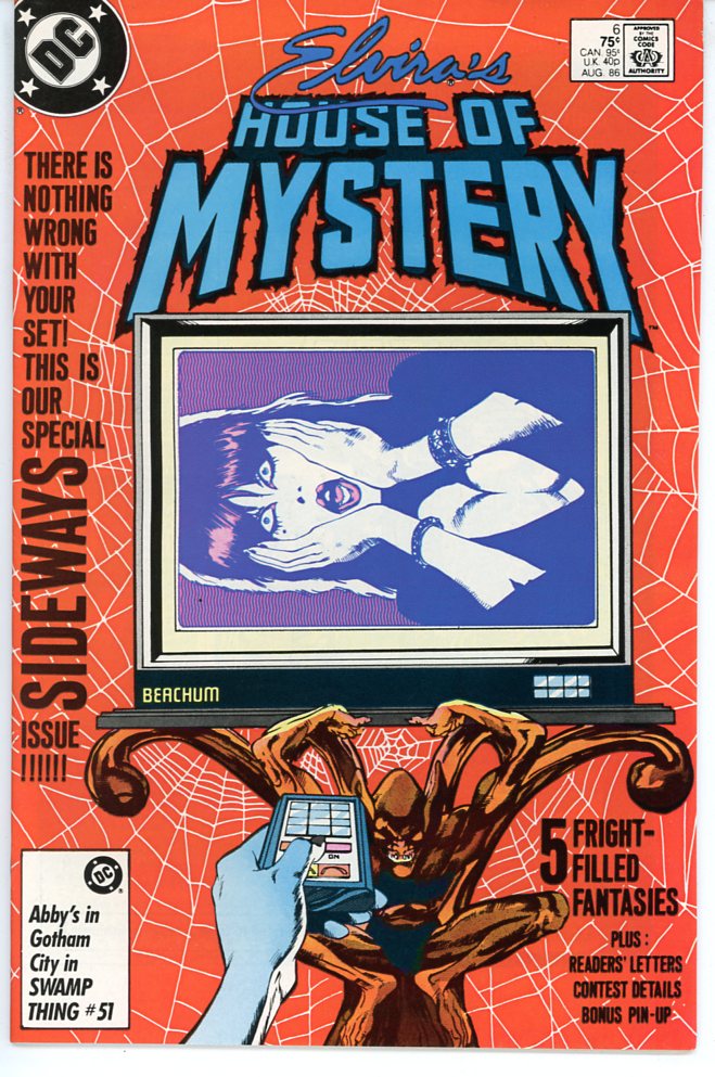 Elvira's House of Mystery (1986) #6