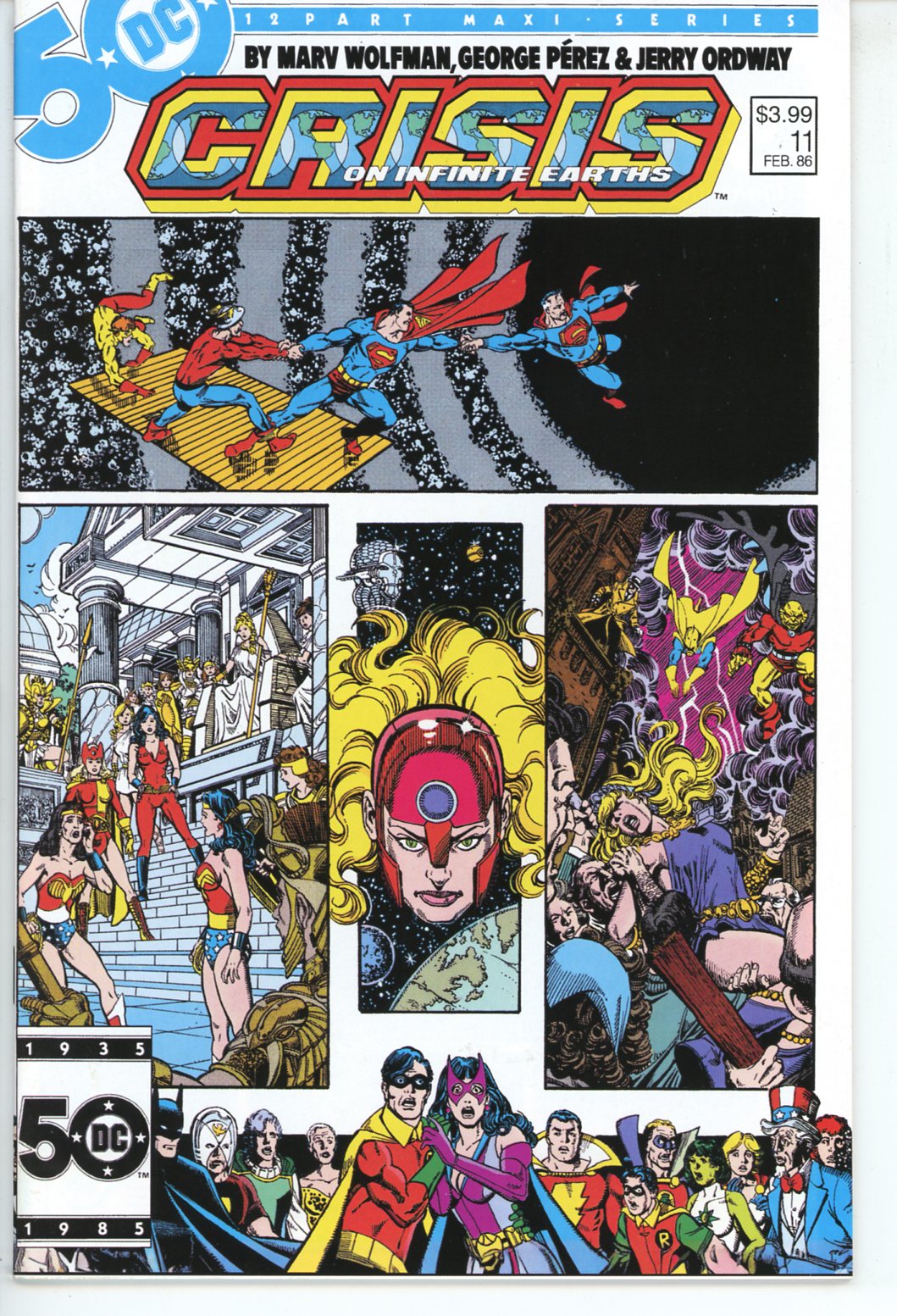 Crisis on Infinite Earths (1985) Facsimile Edition #11