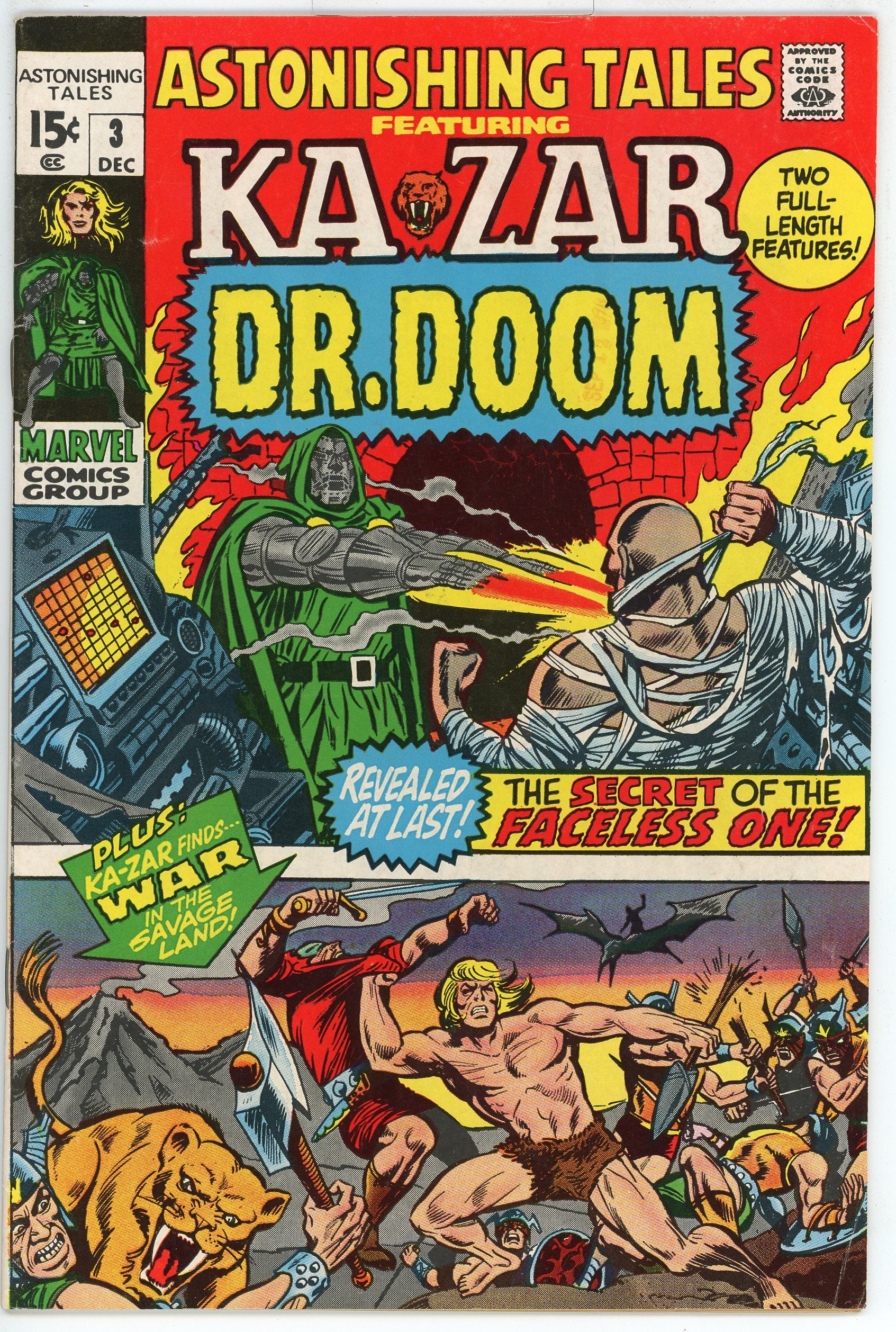 Astonishing Tales (1970) #3