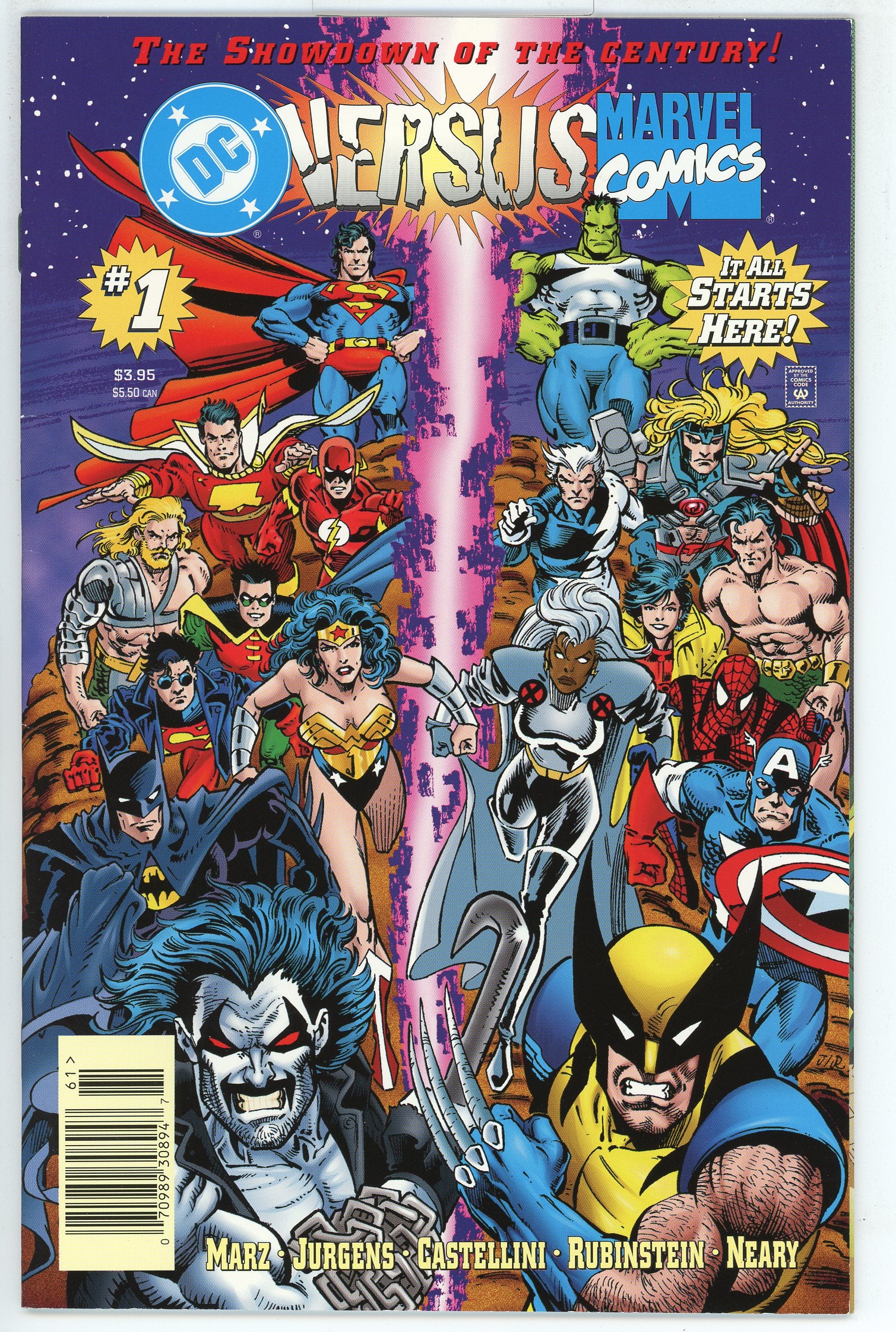 Marvel vs. DC (1996) #1