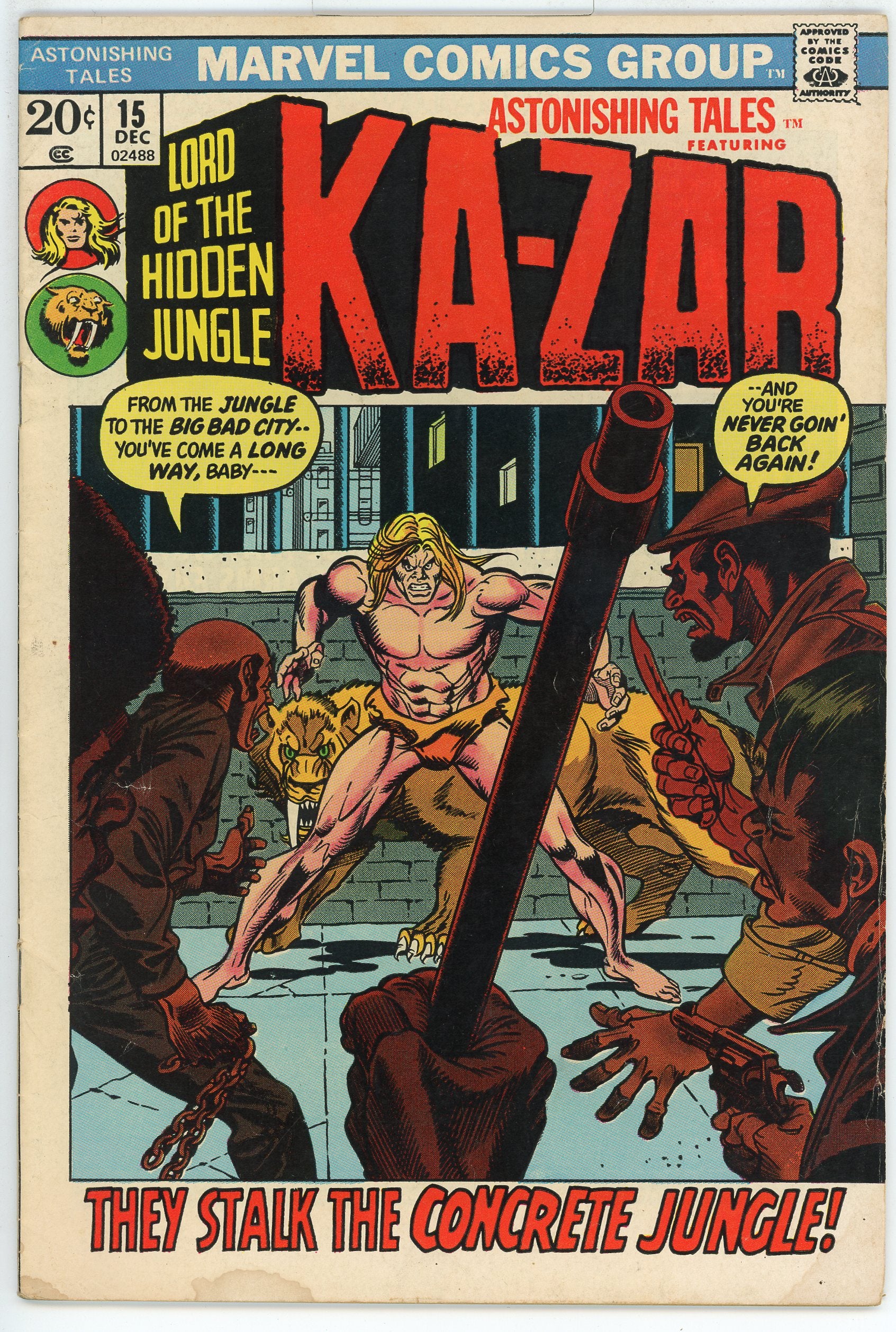 Astonishing Tales (1970) #15