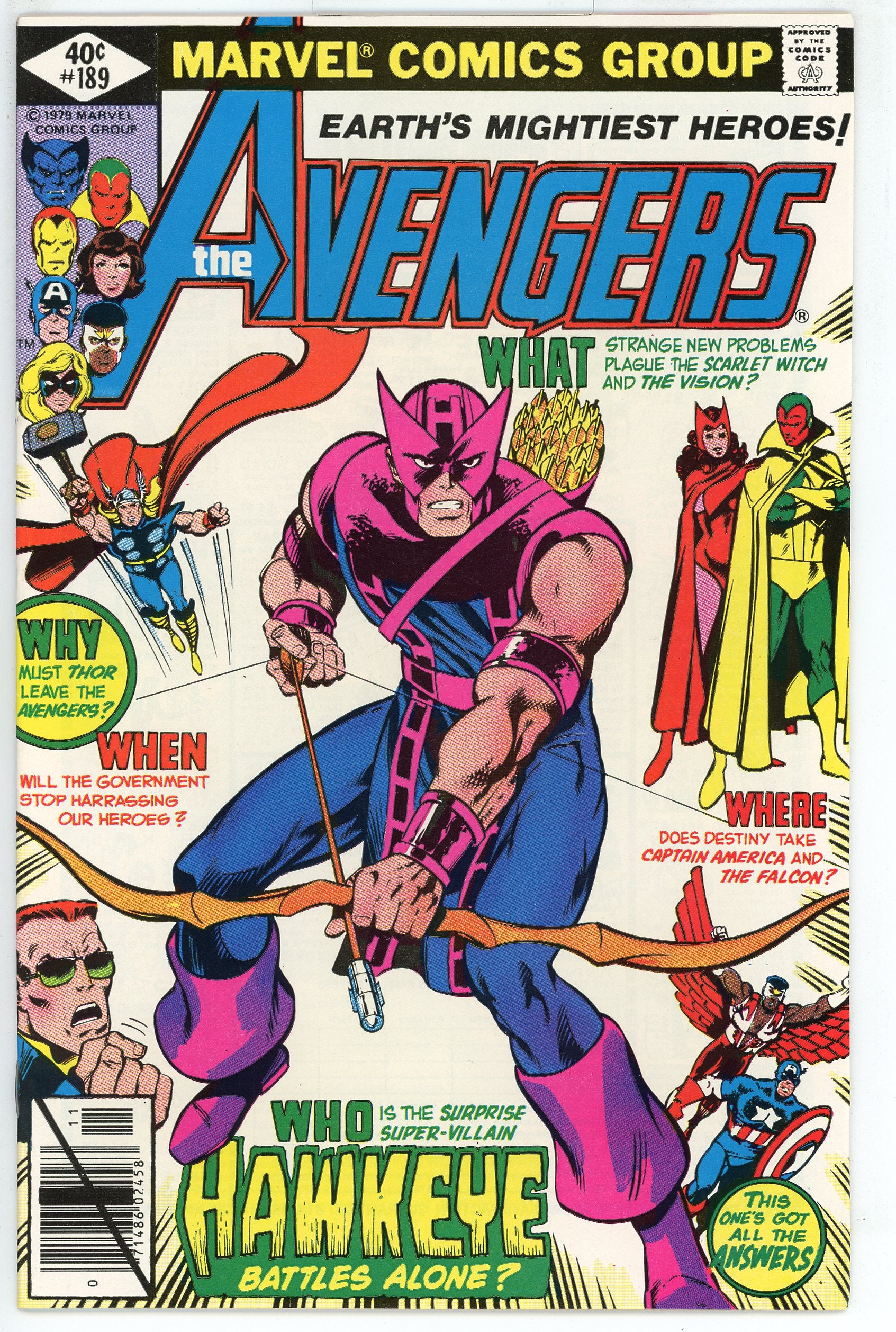 Avengers Vol.1 #189