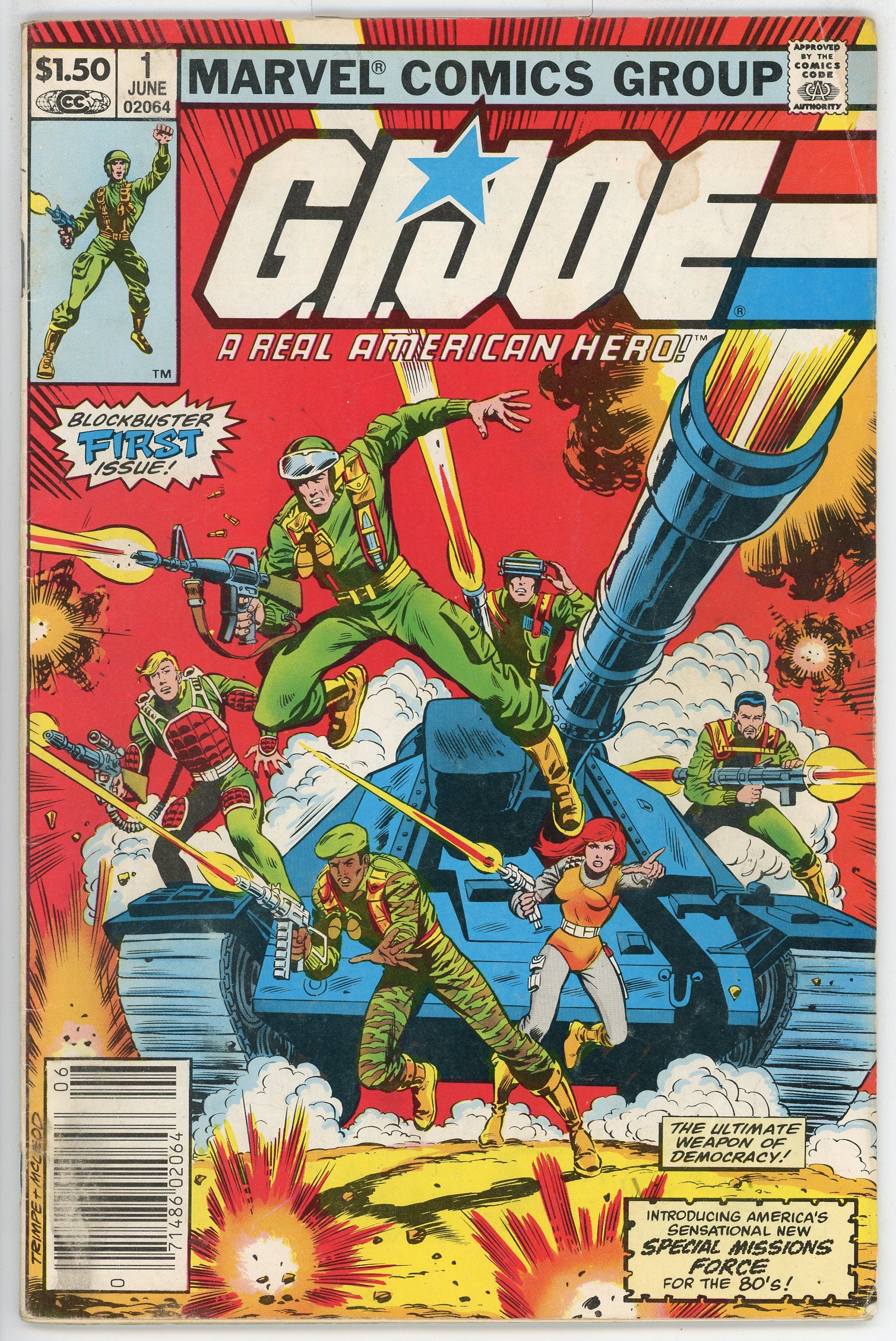GI Joe A Real American Hero (1982) #1