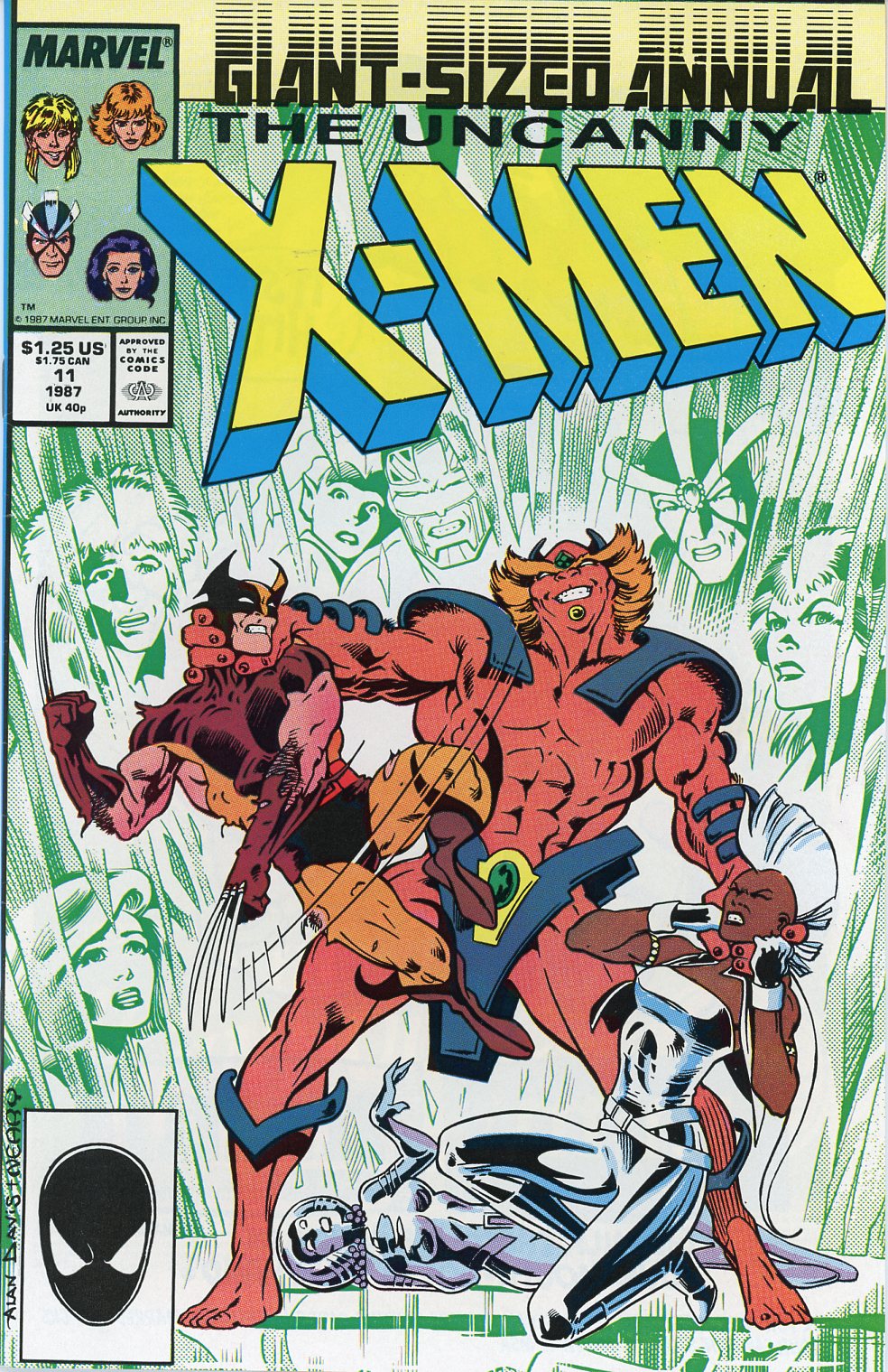 X-Men Annual sold 14 Newsstand